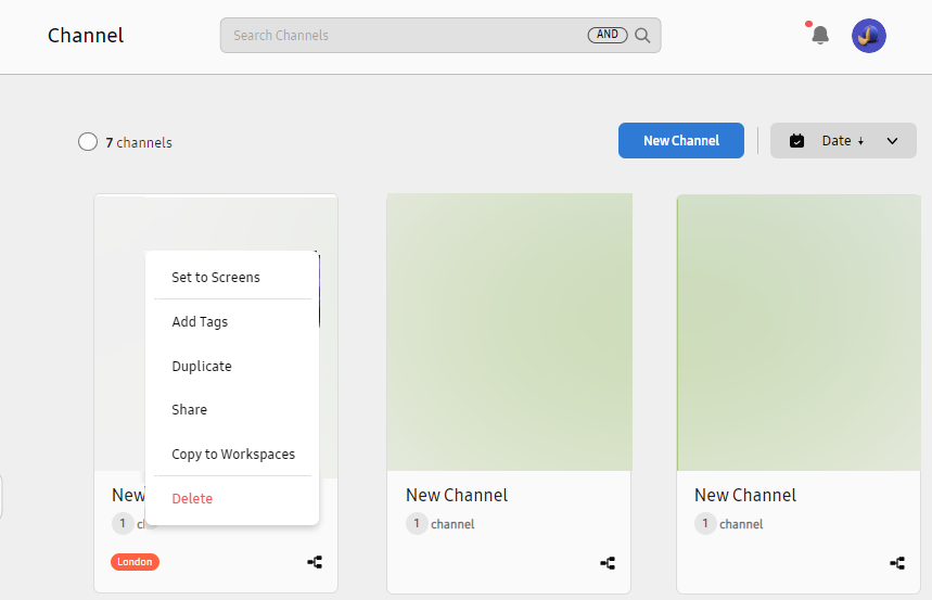 How to Manage a VXT channel