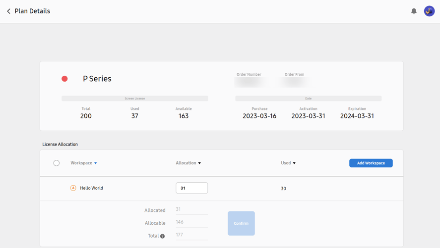 Managing the Subscribed Rate Plan